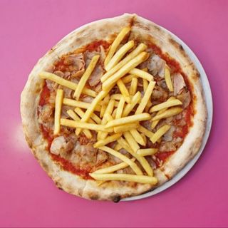 Pizza kebab patatine