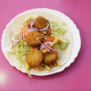 Piadina falafel