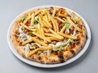 Pizza kebab completa