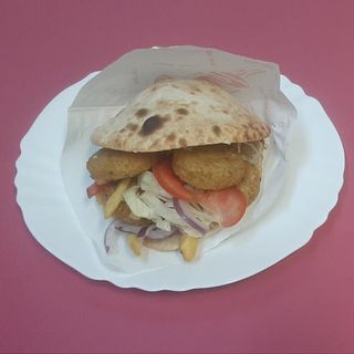 Panino falafel