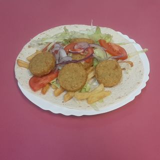Menu Piadina falafel