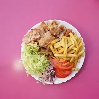 Menu Piatto kebab e pane