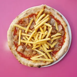 Pizza kebab patatine