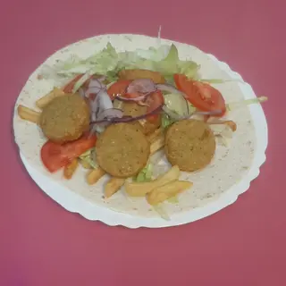 Piadina falafel