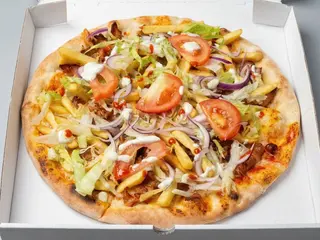 Pizza kebab completa 