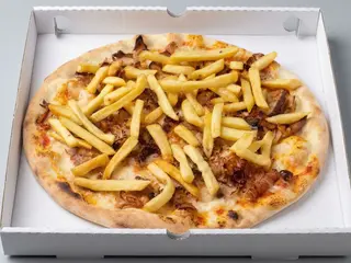 Pizza kebab patate fritte