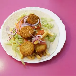 Menu Piadina falafel