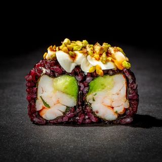 113. Black ebi roll 4 pezzi