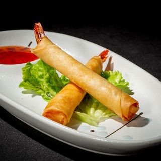 07. Shrimp rolls  2 pezzi