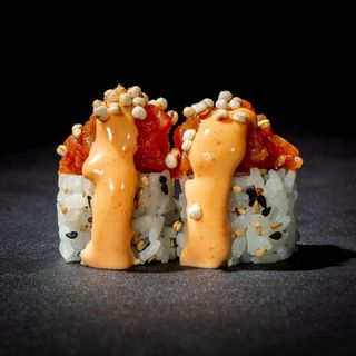 86. Uramaki spicy maguro 4 pezzi