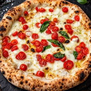 Pizza a filetto di pomodoro 