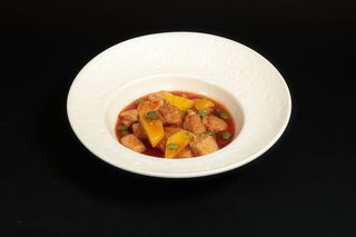 195 Pollo in salsa agrodolce