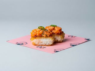 Salmone Piccante Crispy Rice - 2 pezzi