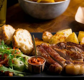 Tagliata di collo affumicato