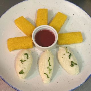 Nuova ricetta!! Baccalà mantecato e morsèll de polenta