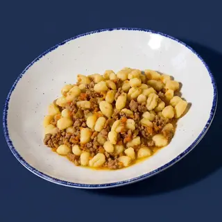 GNOCCHÈT AL RAGÙ BIANCO