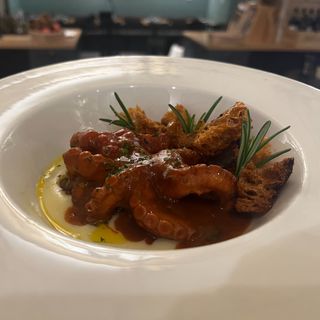 Zuppetta di Moscardino e Parmentier