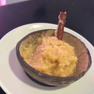 Dulce de coco con piña