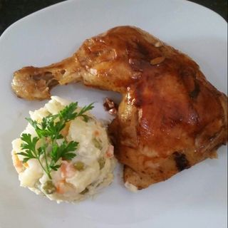 Pollo al horno 