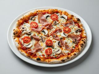 Prosciutto e funghi