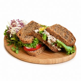 Mediterranean Tuna Sandwich