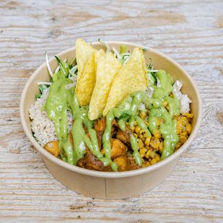 CHICKEN & GUACAMOLE PROTEIN BOWL