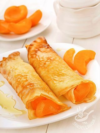 Crepes al albicocca