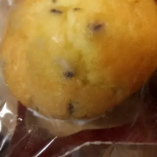 Muffin con gocce di cioccolato fondente