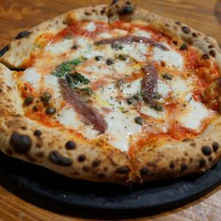 Margherita con alici senza glutine