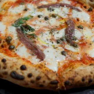 Margherita con alici - romano