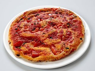 Pizza tonda pomodoro