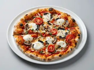 Porcini e bufala e pachino