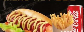Menu hot dog