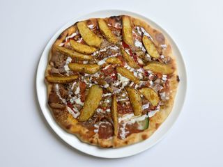 Pizza kebap speciale