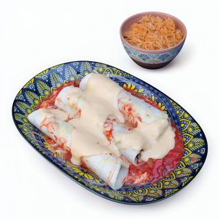 Enchiladas con pollo - 2 pezzi