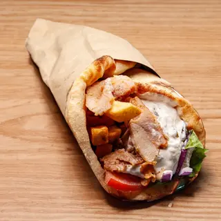 Pita gyros di pollo