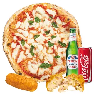 Menù Classico Napoletano Pizza Fritto e Bibita