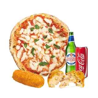 Menù Classico Pizza Fritto e Bibita
