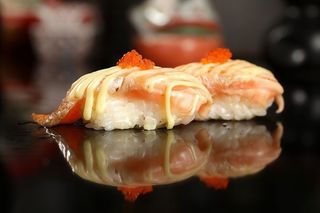 52. Nig. Sake flambé - 2 pezzi