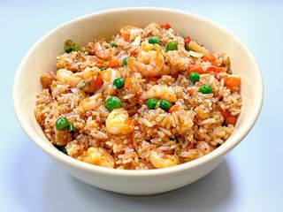 21. Riso saltato con misto mare