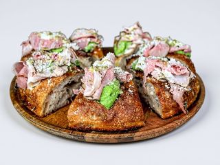 Focaccia prosciutto cotto