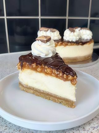 Cheesecake allo Snickers