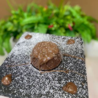 Soufflé ricoperto di Nutella