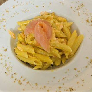 Carbonara al salmone