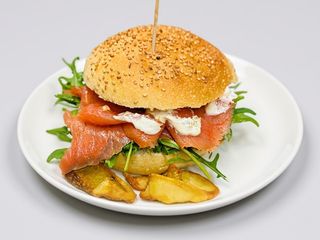 Salmon Burger