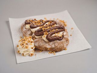 Focaccina Nutella e mascarpone 25 cm