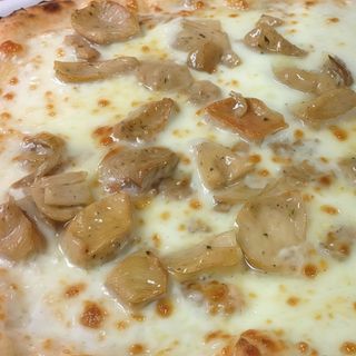 Pizza bufala e porcini
