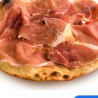 Focaccia con prosciutto