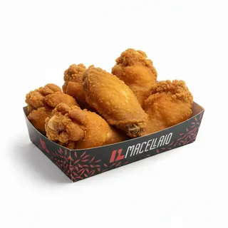 Porzione di alette di pollo piccanti 