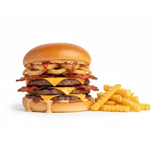 DOUBLE SMASH XL + FRENCH FRIES
